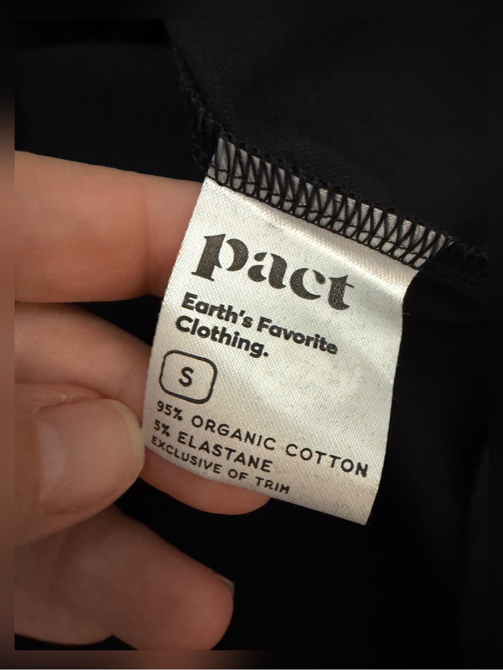 Pact Organic Cotton Fit & Flare Keyhole Back Dress Size Small - Picture 10 of 14